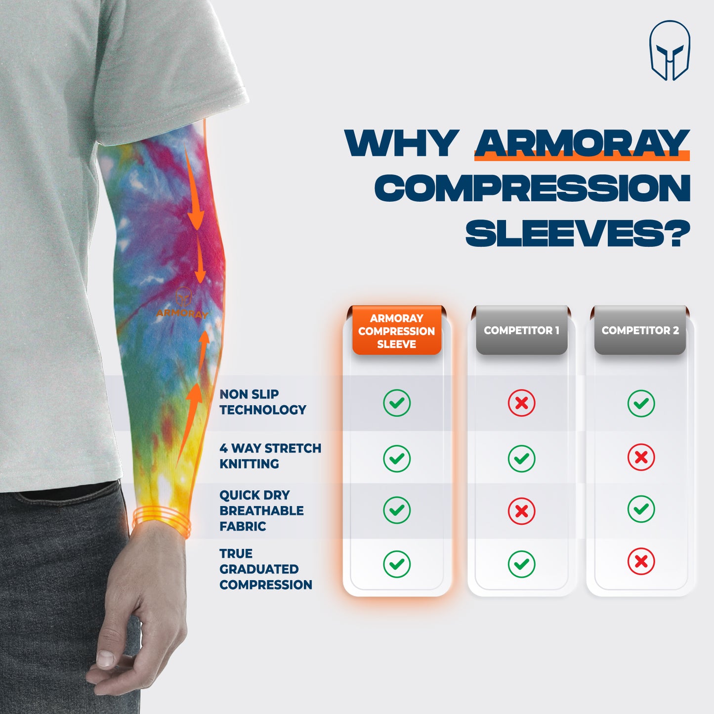 Armoray® Designer Arm Sleeves — 35+ Bold Looks