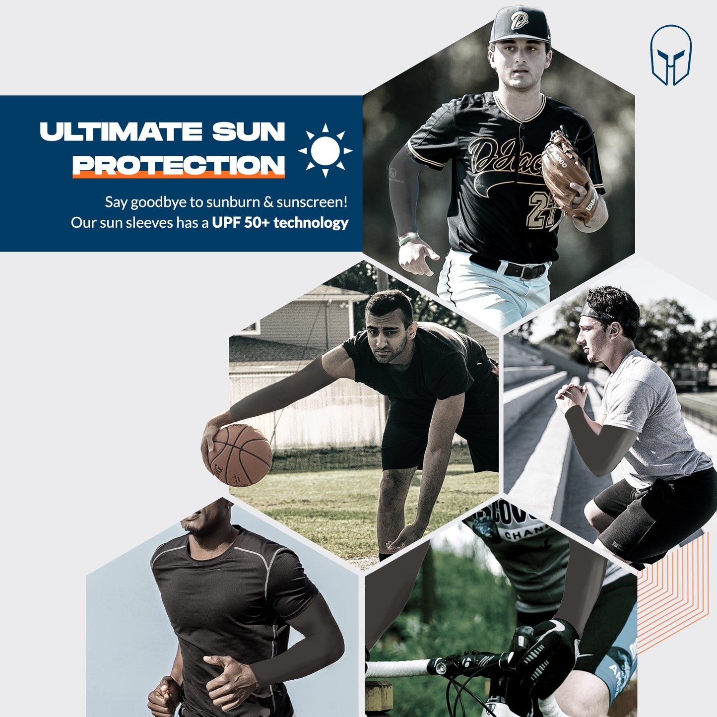 Armoray® SecureFit™ Arm Sleeves — Built to Stay Put