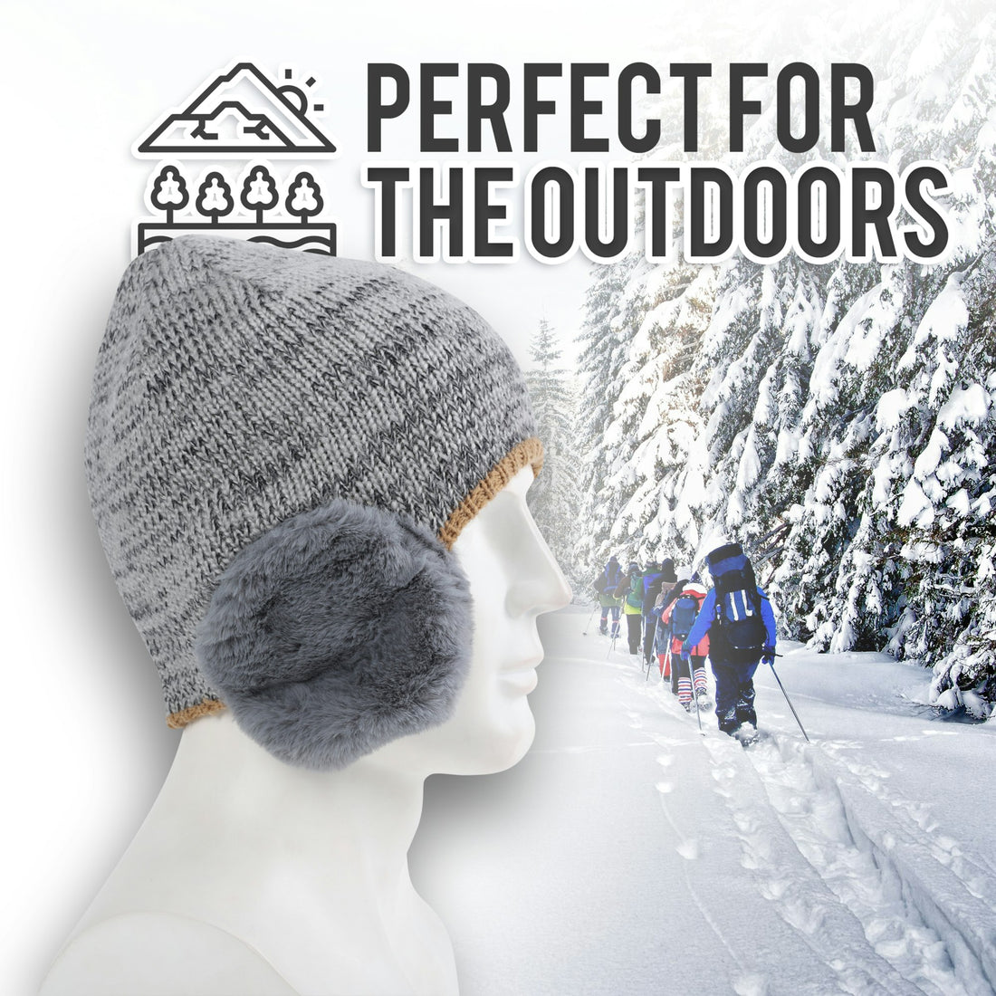 Stay Warm in Style: Unveiling the Armoray Winter Beanie with Ear Muffs