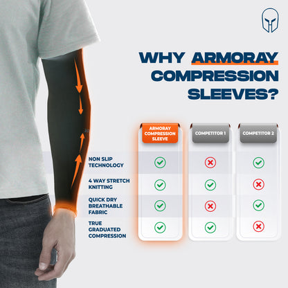 ANTI SLIP ARM SLEEVES